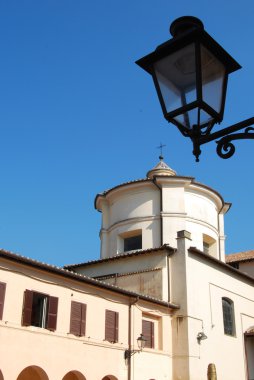 View of the Church of St Clement of Velletri clipart