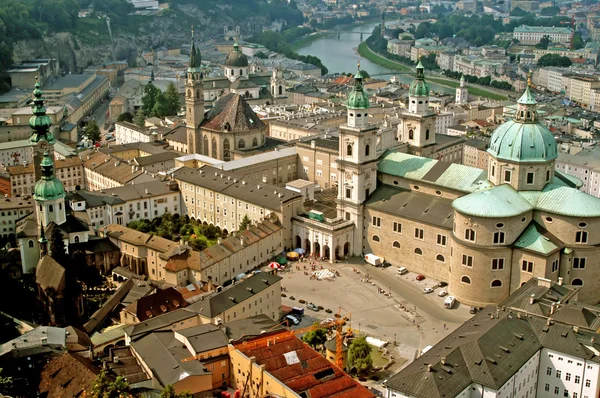 Краєвид Salzburg - Зальцбург - Австрія — стокове фото