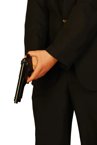 A arma do assassino — Fotografia de Stock