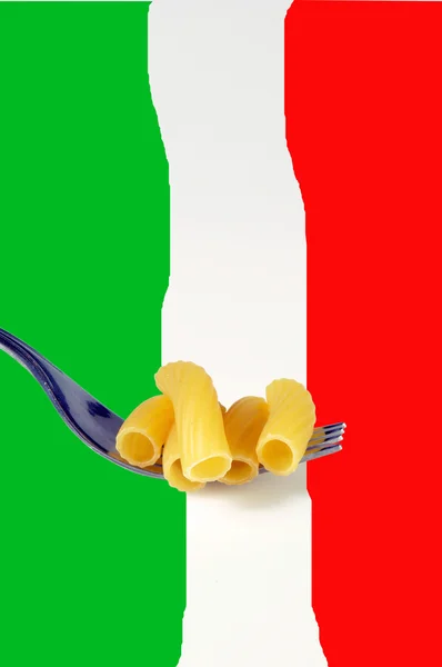 Skutečný italské těstoviny — Stock fotografie
