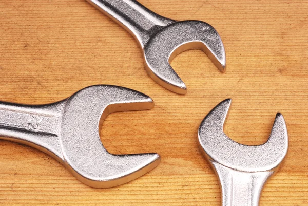 Three wrenches — Stock Photo, Image