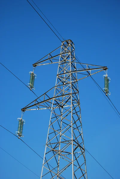 Trellis transmission of electricity 02 — Stock Photo, Image