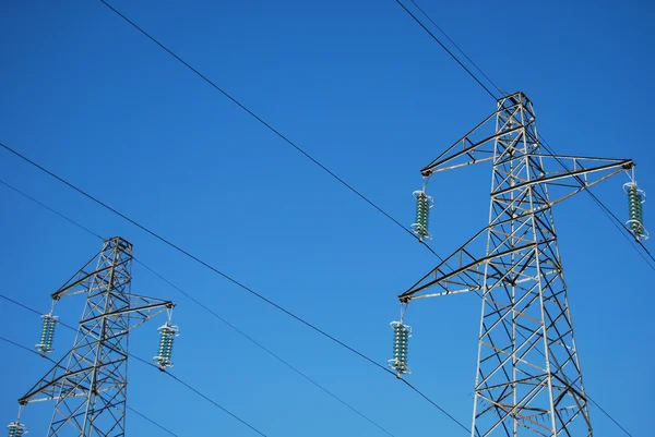 Trellis transmission of electricity 04 — Stock Photo, Image