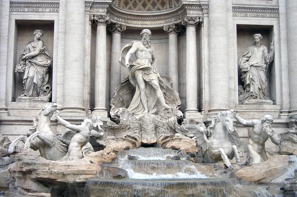 Trevi Fountain - Rome — Stock Photo, Image