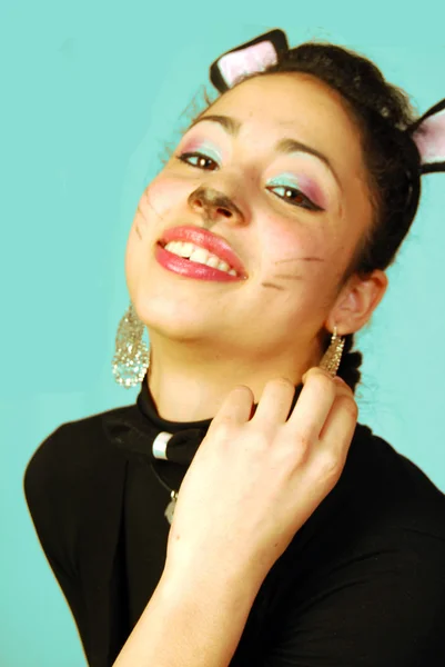 Een pussycat dag carnaval — Stockfoto