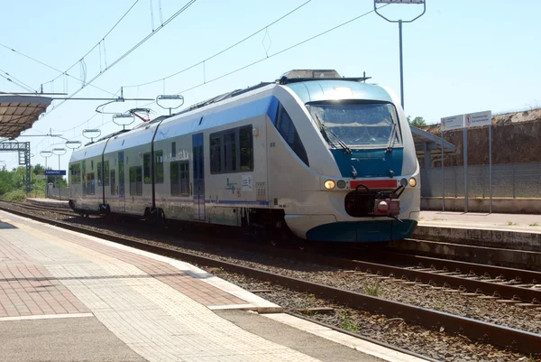 Aankomst van de trein naar rome — Stockfoto