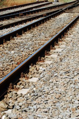 Exchange rail tracks clipart