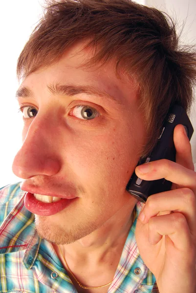 Guy on the phone — Stock Photo, Image