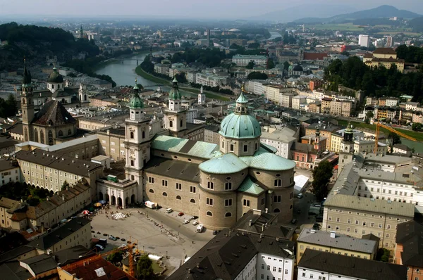 Paisaje de Salzburgo — Foto de Stock