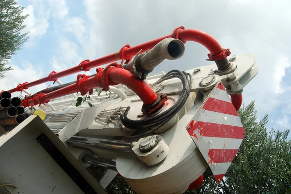 펌프 트럭의 전망 — 스톡 사진
