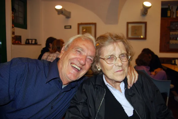 Seniors happy — Stock Photo, Image