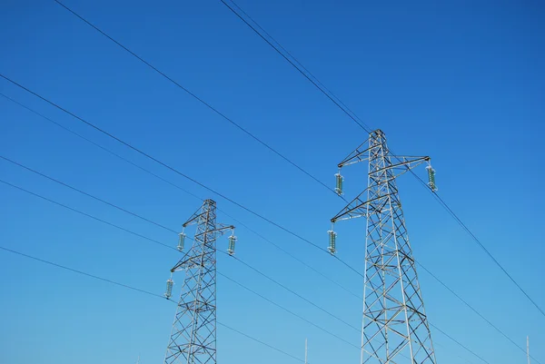 Trellis transmission of electricity 06 — Stock Photo, Image