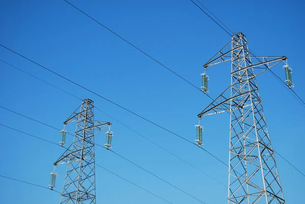Trellis transmission of electricity 07 — Stock Photo, Image
