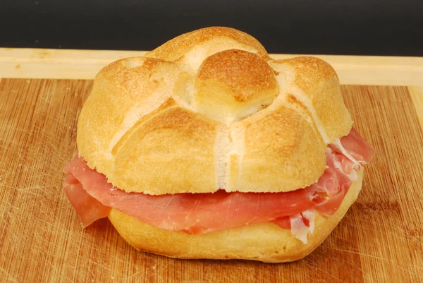 stock image Bread and ham 003