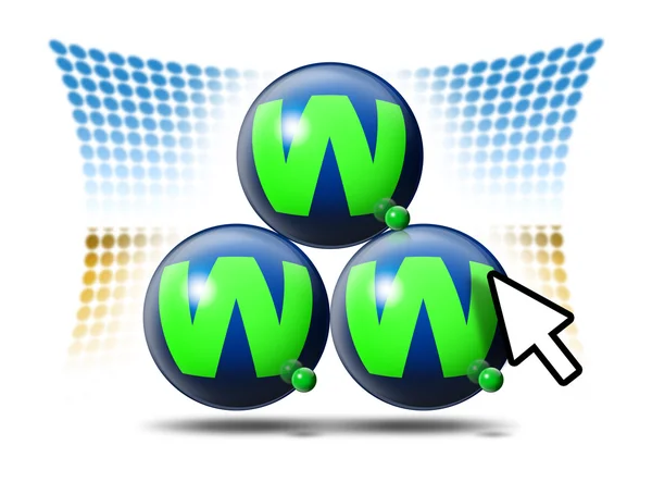 World wide web — Fotografia de Stock