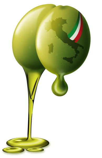Olivolja italiane — Stockfoto