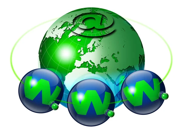 World wide web — Stockfoto
