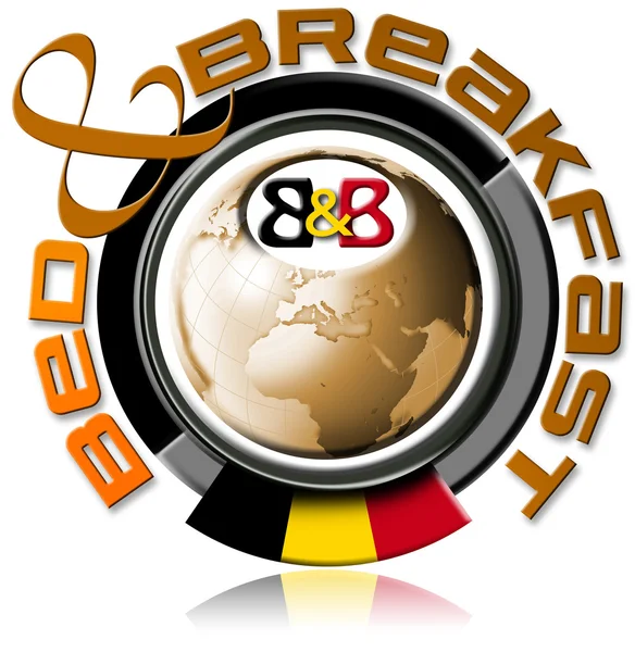 Bed & Breakfast Belgium — Stock Photo, Image