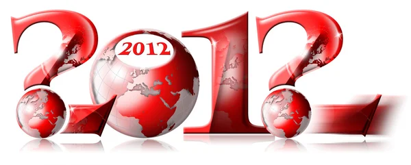 2012 por que feliz ano novo — Fotografia de Stock