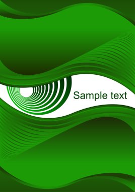 Green eye background clipart