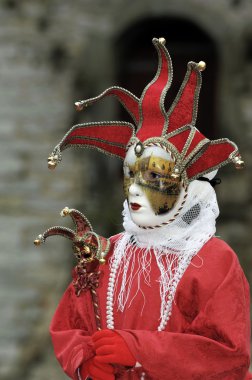 Venedik karnaval maskesi