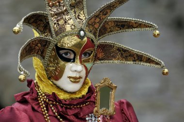 Venetian Carnival Mask clipart