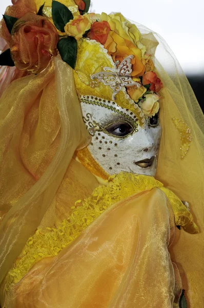 Máscara de carnaval veneziana — Fotografia de Stock