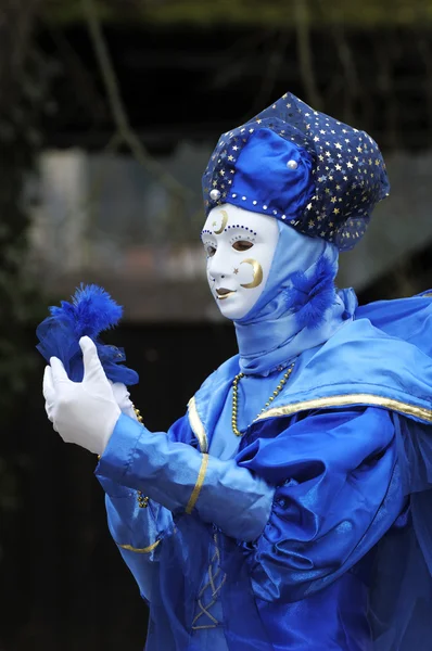 ベネチアン ・ カーニバル マスク — ストック写真