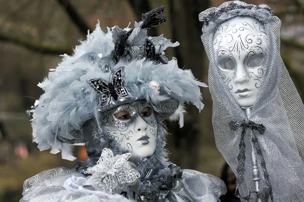 Máscara de carnaval veneciana —  Fotos de Stock