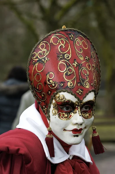 Máscara de carnaval veneciana — Foto de Stock