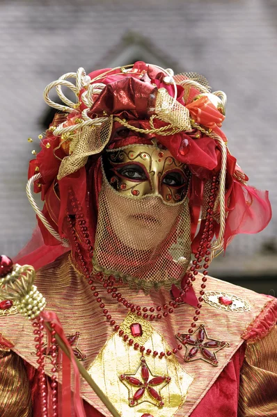 Máscara de carnaval veneziana — Fotografia de Stock