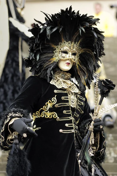 Венецианская карнавальная маска — стоковое фото