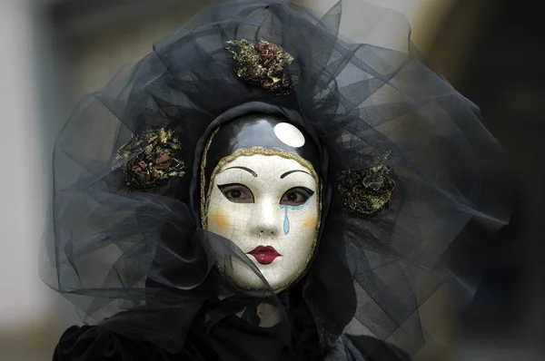 Venetiansk karneval mask — Stockfoto