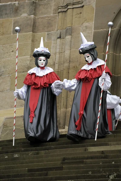 Máscara de carnaval veneciana —  Fotos de Stock