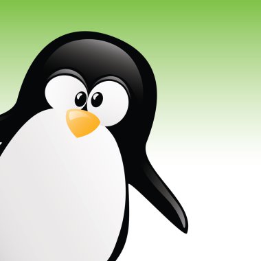 Penguin Illustration clipart