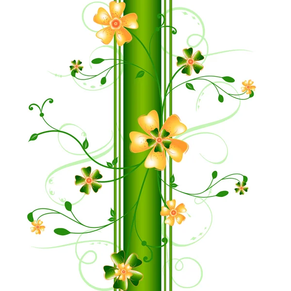 Elegant blommig bakgrund — Stock vektor