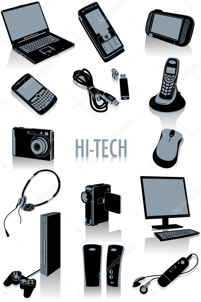 Hi-tech silhouettes