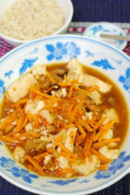 Asya vejetaryen tofu mutfağı