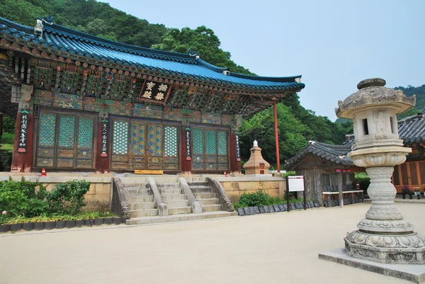 Arquitetura templo coreano — Fotografia de Stock