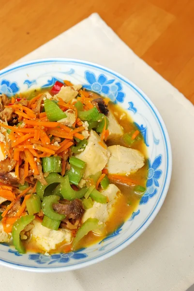 Delicias vegetarianas de estilo chino — Foto de Stock