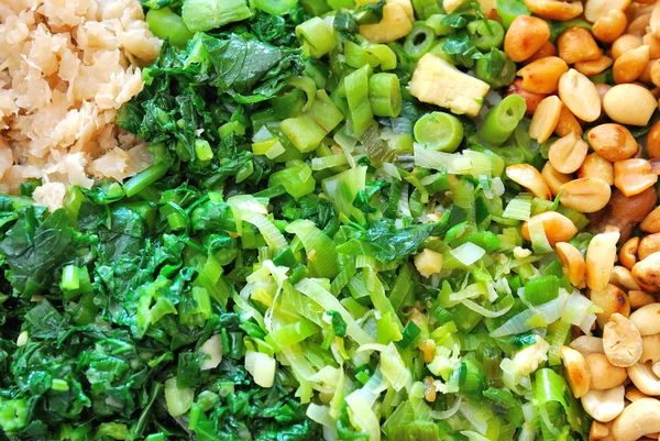 Vielfalt an gesundem Gemüse — Stockfoto