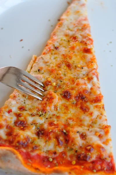 美味的奶酪披萨 — 图库照片