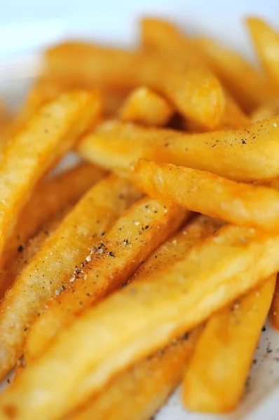 Macro di patate fritte — Foto Stock