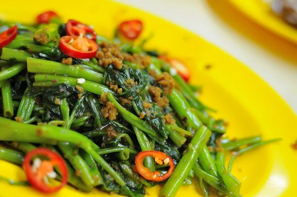 Vegetales picantes estilo chino — Foto de Stock