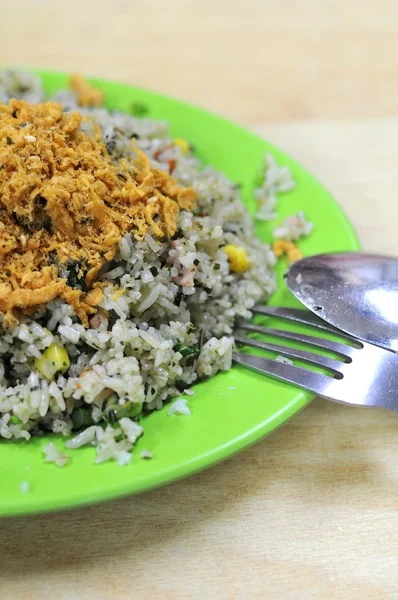 Styl orientalny warzyw smażony ryż — Zdjęcie stockowe