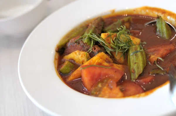 Plato de curry estilo internacional —  Fotos de Stock