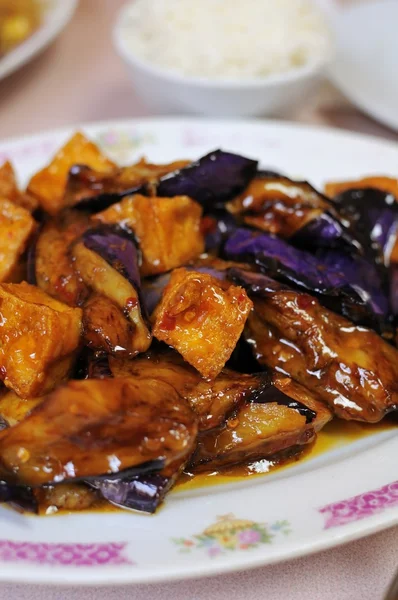 Healthy eggplant delicacy — Stock Photo, Image