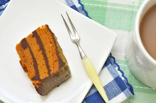 Delicious layered cake — Stock Photo, Image