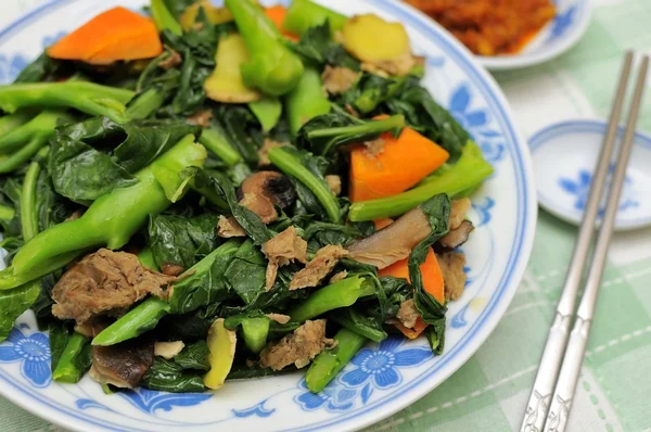 Asian style mixed vegetable delicacy — Stockfoto