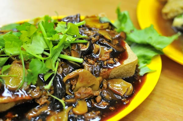 Cucina vegetariana cinese creativa — Foto Stock